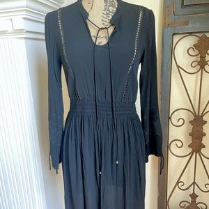 Claudie Pierlot black long sleeve dress